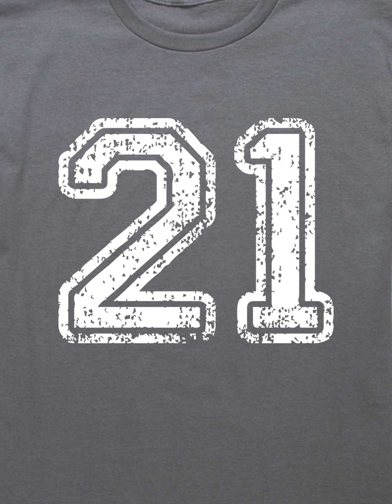 COLLEGIATE 21 Distressed Unisex Kids Tee image number 1