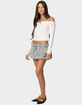 EDIKTED Gia Ruffled Off Shoulder Top image number 2