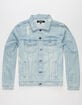 ELWOOD Truck Stop Mens Ripped Denim Jacket image number 1