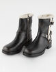 STEVE MADDEN Brixton Ankle Moto Womens Booties image number 1
