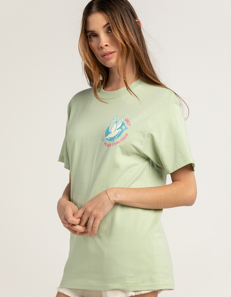 OBEY Dove Womens Oversized Tee image number 2