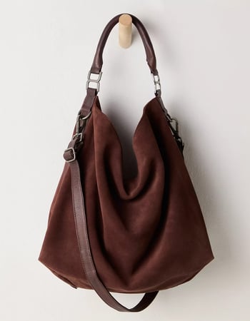 FREE PEOPLE Suzie Suede Slouchy Tote Bag Primary Image