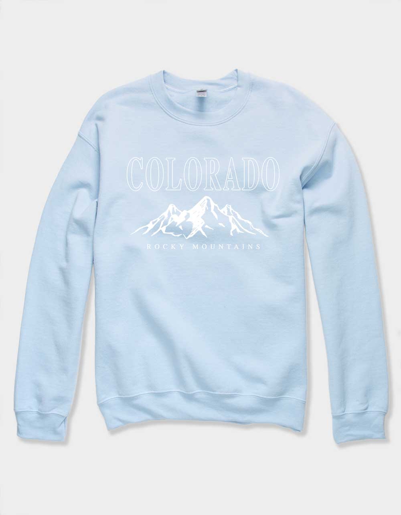 COLORADO Rocky Mountains Unisex Crewneck Sweatshirt image number 0