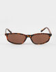 RSQ Rectangle Tortoiseshell Sunglasses image number 2