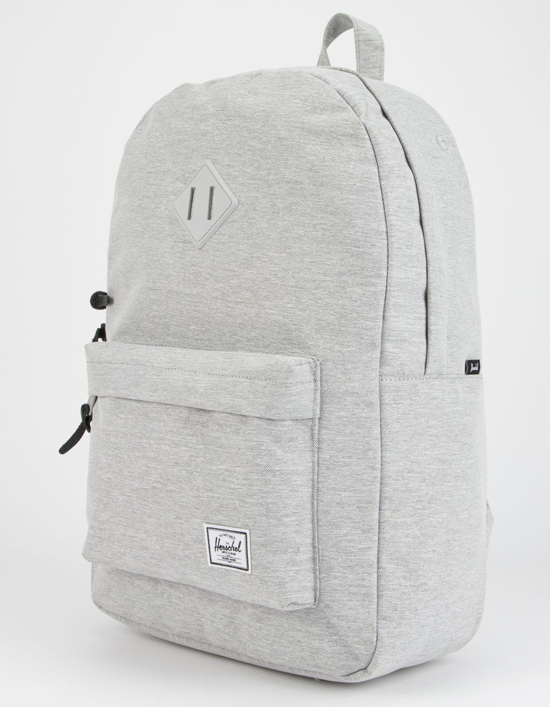 HERSCHEL SUPPLY CO. Heritage Light Gray Crosshatch Backpack image number 1