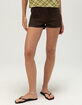 RSQ Womens Low Rise Stretch Shorts image number 2
