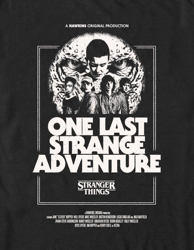 STRANGER THINGS Last Adventure Unisex Tee image number 1