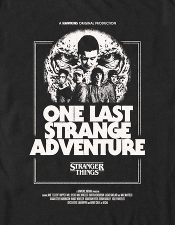 STRANGER THINGS Last Adventure Unisex Tee Alternative Image