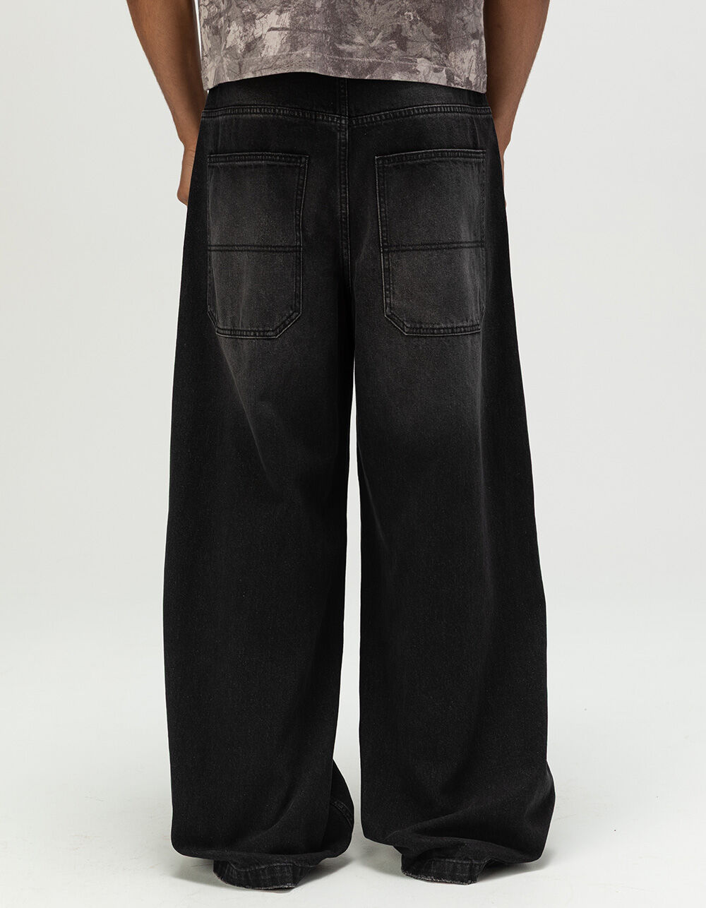 RSQ Mens Ultra Baggy Jeans - WASHED BLACK - 28x32 | Tillys