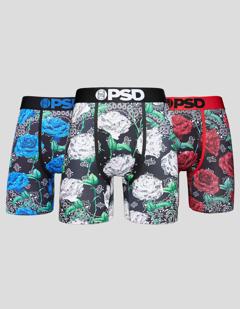 PSD Rose Bandit 3 Pack Mens Boxer Briefs image number 0