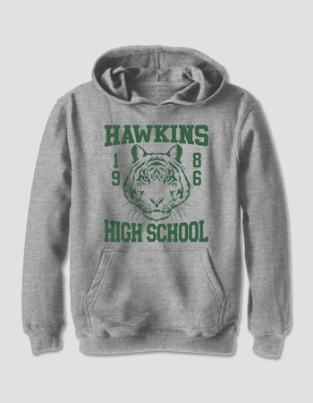 STRANGER THINGS Hawkins High School Oversized Unisex Kids Hoodie Primary Image