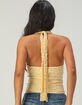 NECTAR CLOTHING Womens Knit Halter Top image number 2