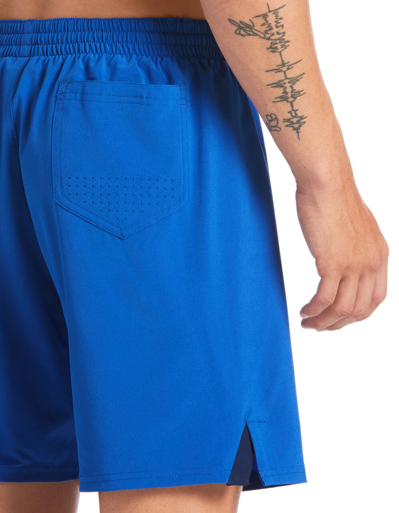 NIKE Solid Mens Royal Boardshorts image number 5