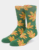 HUF Gingerbread Buddy Mens Crew Socks image number 1