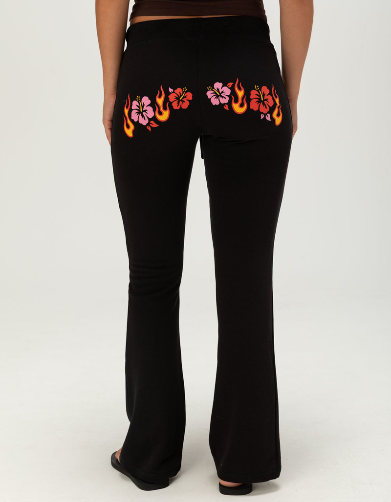 RIOT SOCIETY Hibiscus Flame Womens Sweatpants image number 1