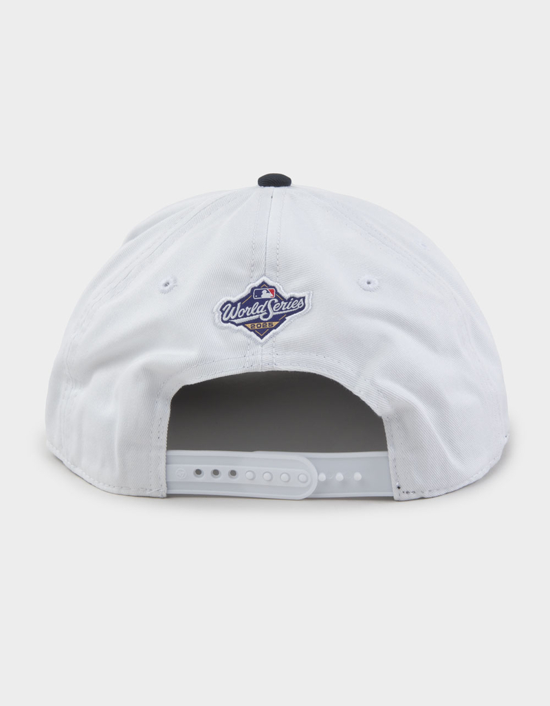 47 BRAND Los Angeles Dodgers World Champs Arch Hitch Rope Snapback Hat image number 2