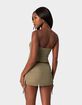 EDIKTED Joy Asymmetric Sheer Mesh Tube Top image number 3