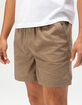 RSQ Mens Stripe Pull On Shorts image number 5