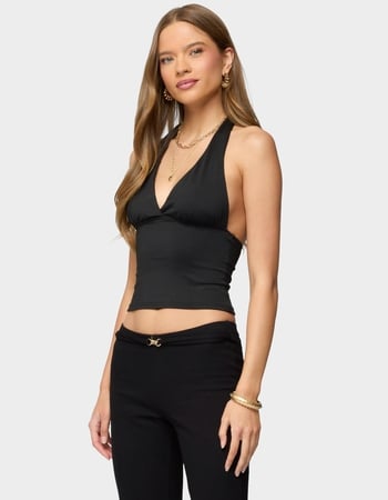 EDIKTED Phia Halter Top Alternative Image