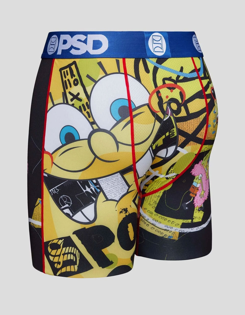 PSD x SpongeBob SquarePants No Problemo Mens Boxer Briefs image number 2