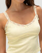 RSQ Womens Lace Trim Cami image number 2