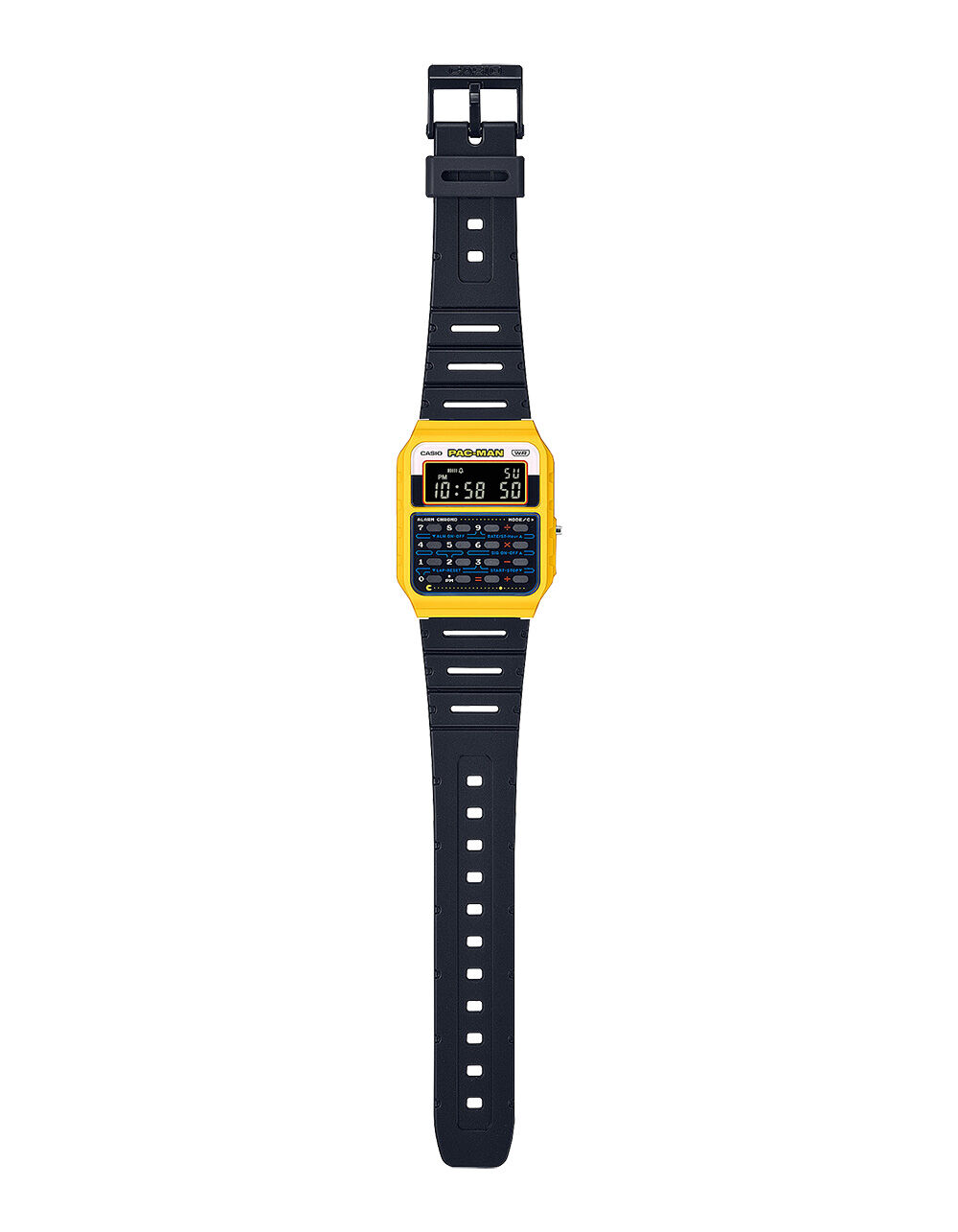 CASIO x PAC-MAN CA-53WPC-1B Watch - BLACK - ONE SIZE | Tillys