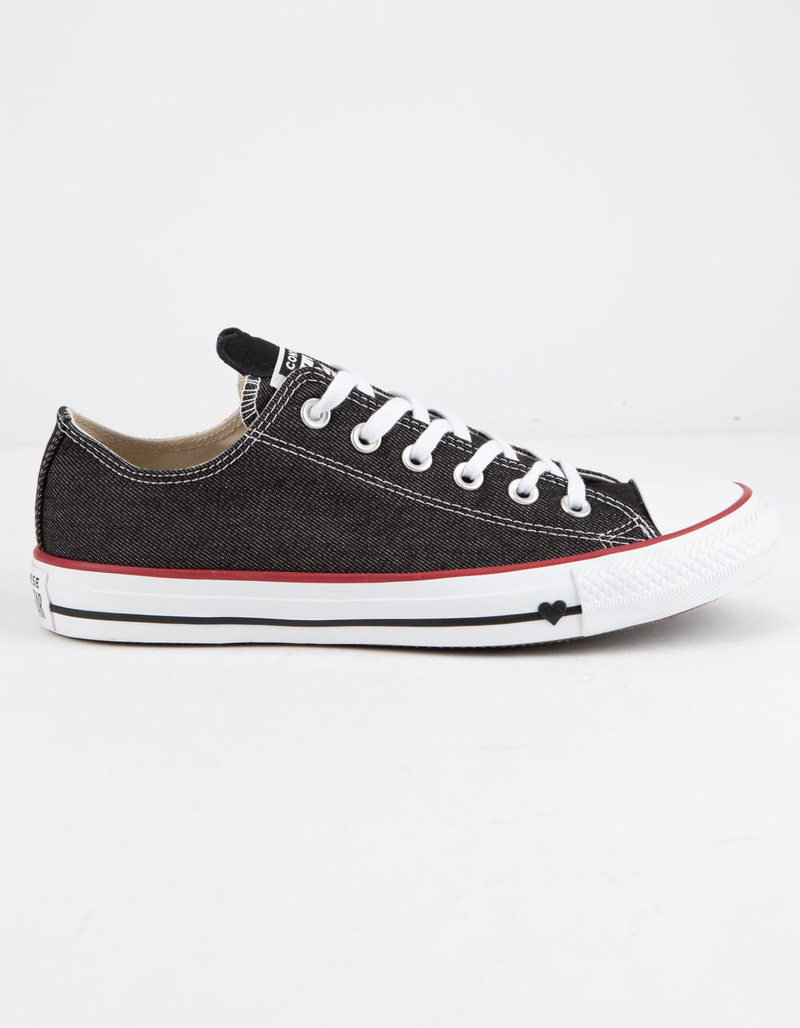 CONVERSE Chuck Taylor All Star Denim Love Low Top Womens Shoes image number 0