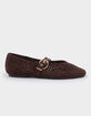 TOP MODA Linda Womens Perforated Mary Jane Shoes image number 1