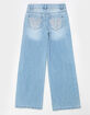 RSQ Girls Low Rise Wing/Heart Embroidered Jeans image number 4