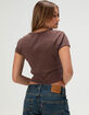 WEST OF MELROSE Button Front Womens Top image number 4