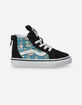VANS Llamas Sk8-Hi Zip Toddler Shoes image number 2