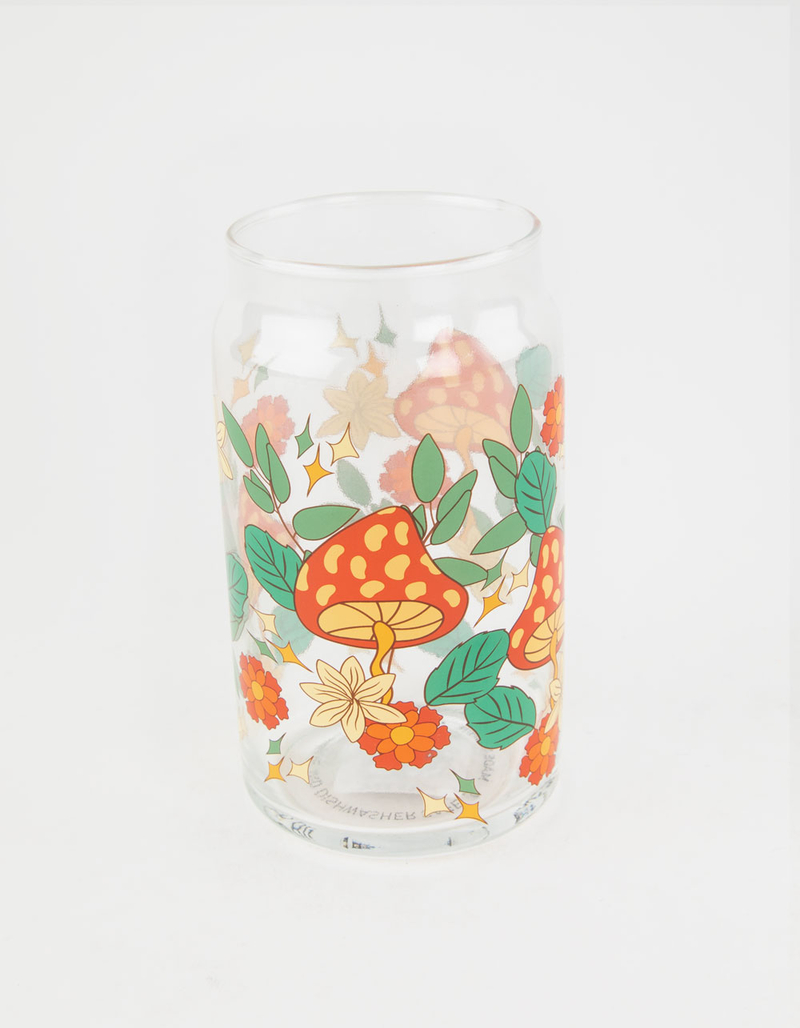 TILLYS HOME Mushroom Graphic Can Glass image number 0