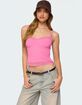 EDIKTED Mireille Lacey Tank Top image number 1