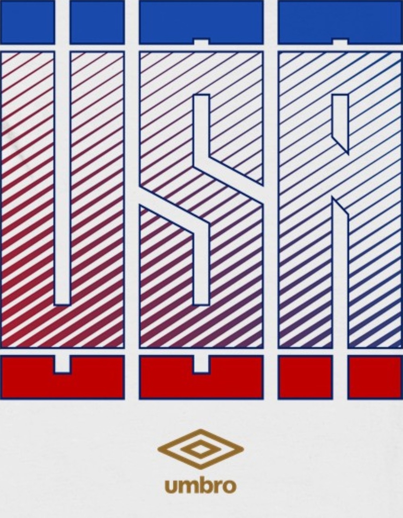 UMBRO Country Stack USA Unisex Tee image number 1