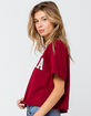 FULL TILT Arizona Womens Crop Tee image number 2