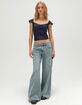 TILLYS Womens Cap Sleeve Cinch Front Top image number 2