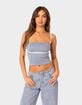 EDIKTED Yang Contrast Strap Tank Top image number 1