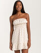 FULL TILT Womens Ruffle Tube Dress image number 1