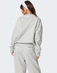 EDIKTED Ashtin Ruffle Trim Sweatshirt image number 5