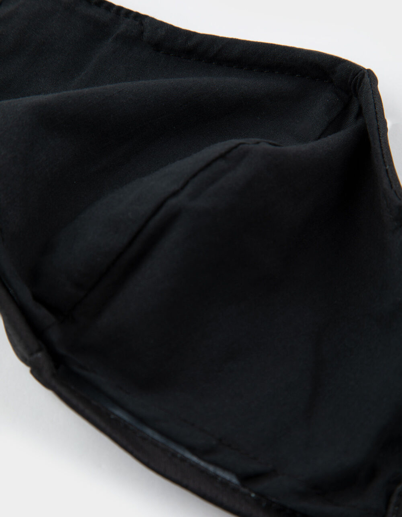 HERSCHEL SUPPLY CO. Black Fashion Face Mask image number 2