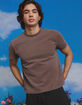 RSQ Mens Washed Shrunken Tee image number 1