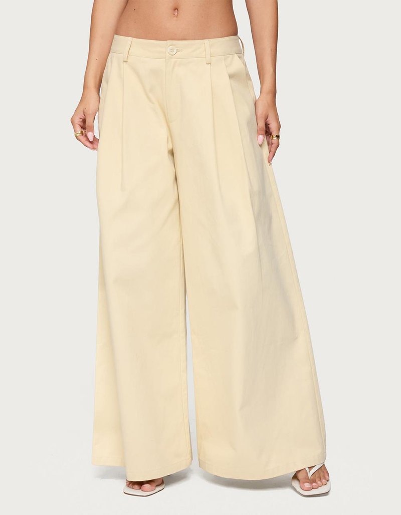 EDIKTED Lennon Ultra Wide Leg Pants image number 0