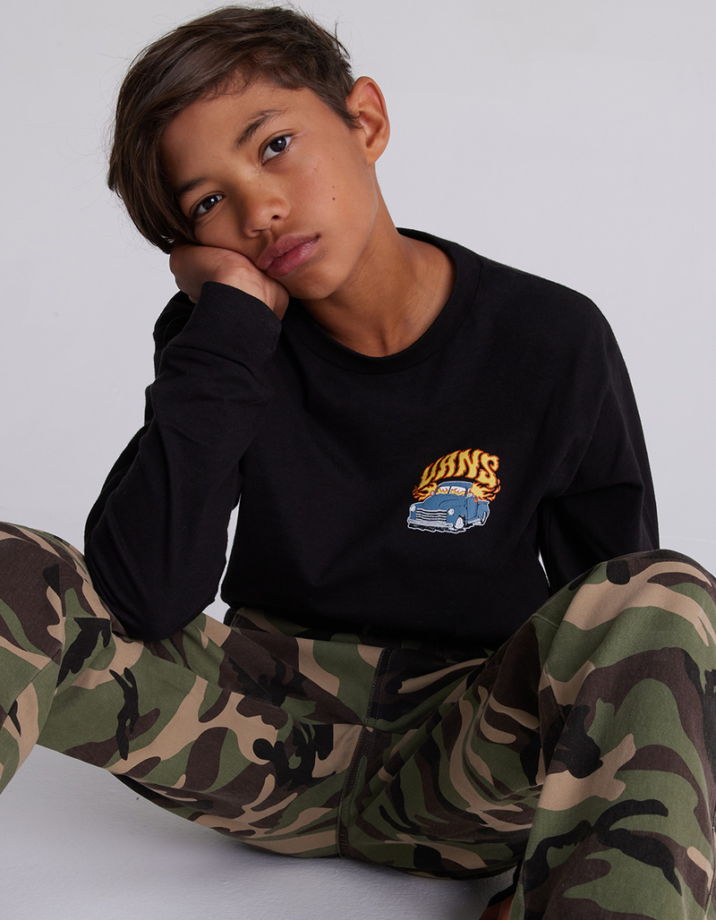 VANS Fired Up Boys Long Sleeve Tee image number 4