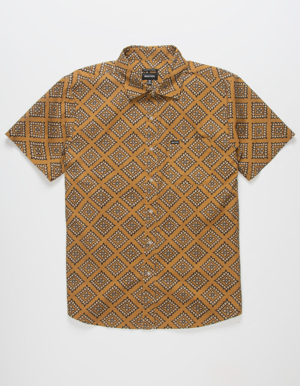 BRIXTON Charter Print Mens Button Up 