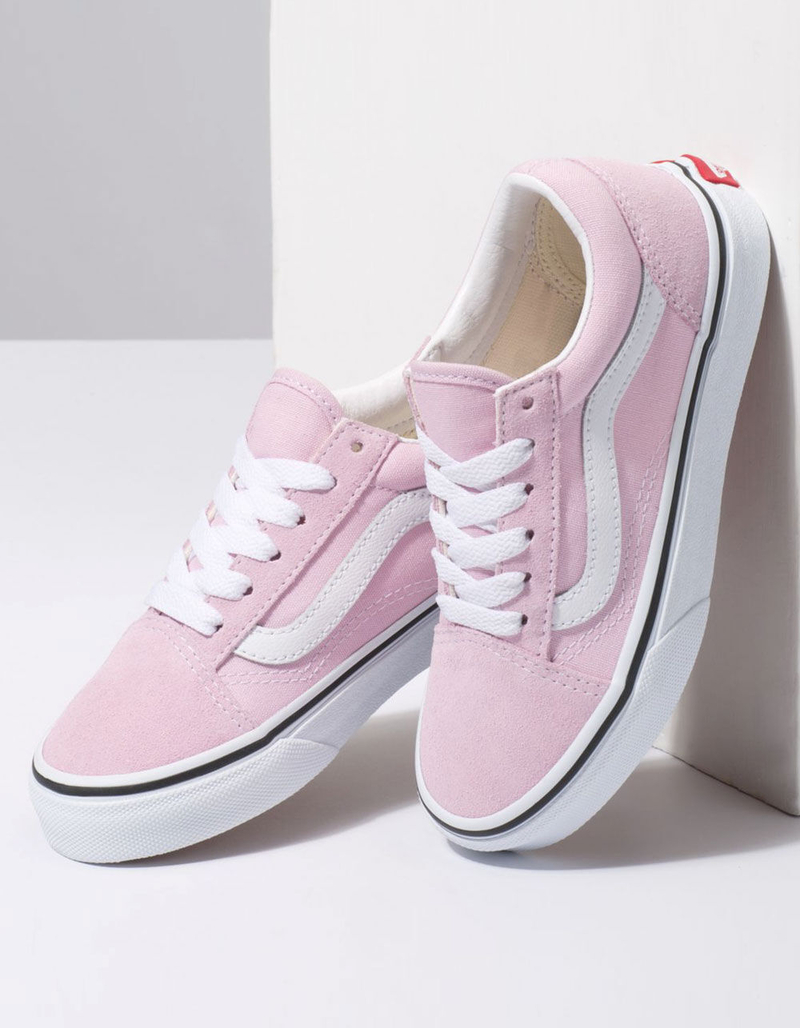 VANS Old Skool Lilac Snow & True White Girls Shoes image number 3