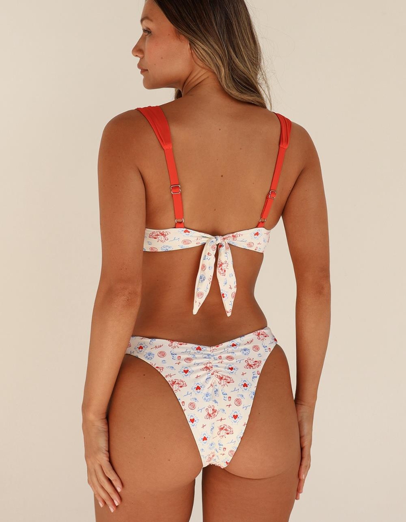 DIPPIN' DAISY'S Eze Super Cheeky Bikini Bottoms image number 2