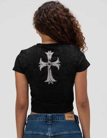 AFFLICTION Jump Womens Baby Tee Alternative Image