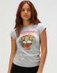 ED HARDY Tiger Head Womens Fitted Tee image number 1