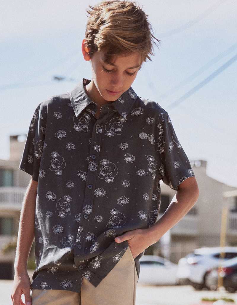 RSQ Boys Scribbleton Button Up Shirt image number 2