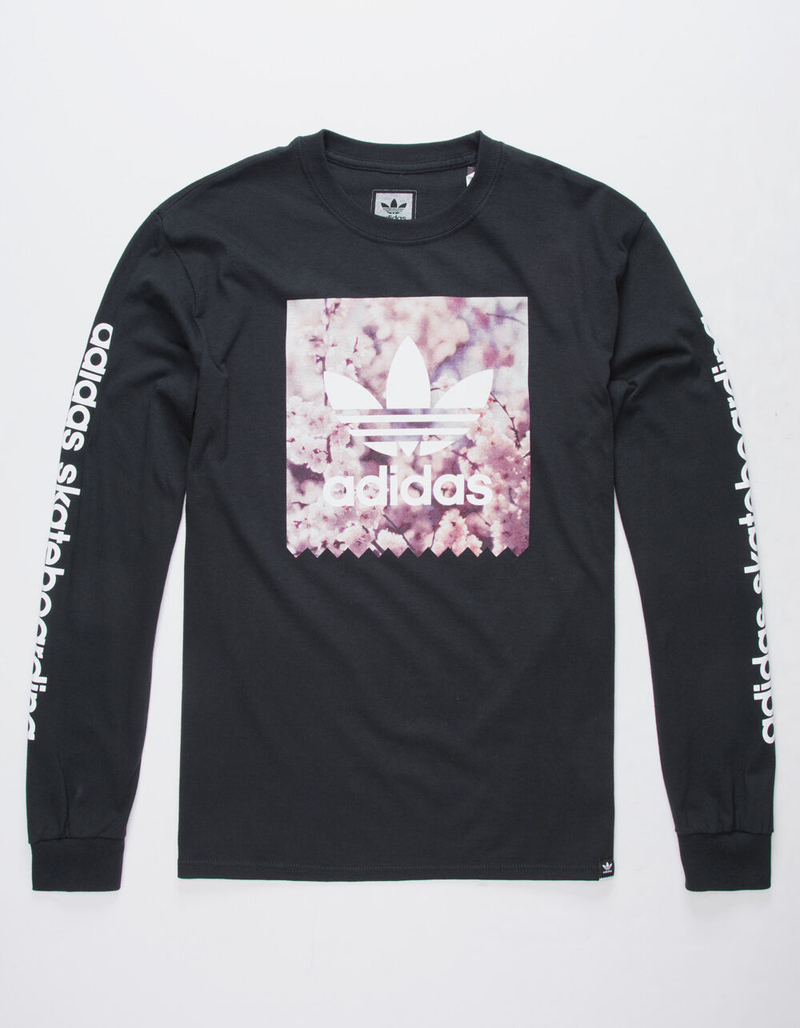 ADIDAS Cherry Blossom Blackbird Mens T-Shirt image number 0